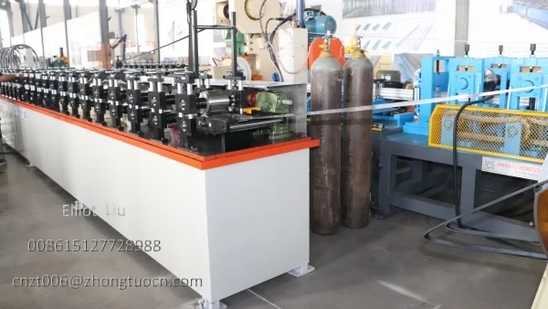 Roll Forming Station with 18 Steps for Main Tee Production