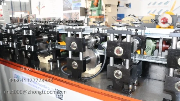 Roll Forming Section Detailed View