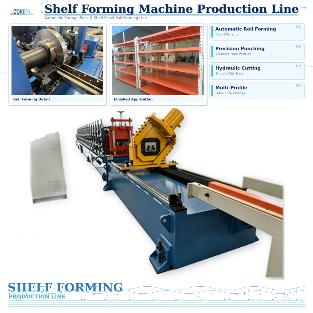 Shelf Forming Machine Production Line Shelf Forming Machine Production Line