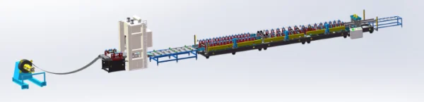 Cable Tray Ladder Machinery - Production Flow Chart Cable Tray Ladder Machinery - Production Flow Chart