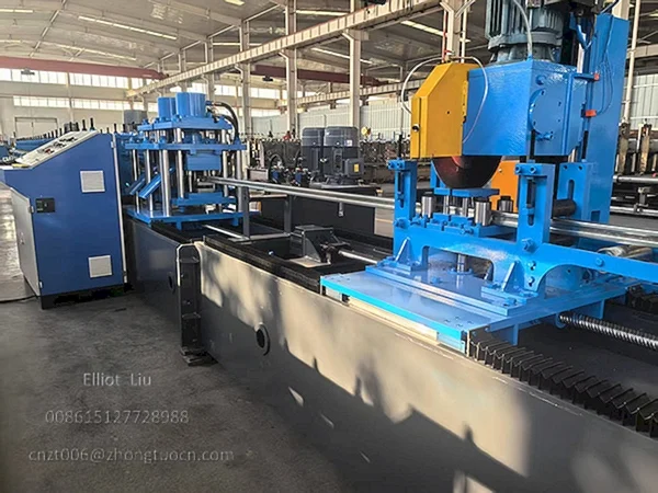 Support C Channel Strut Roll Forming Machine - Complete Line Production Line Support C Channel Strut Roll Forming Machine - Complete Line Production Line