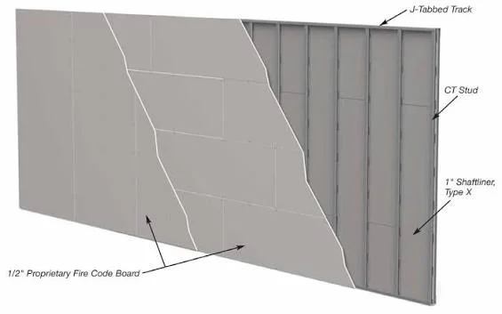 Reliable Gypsum Board Channel Forming Machine - Installation Diagram of the Finished Product Reliable Gypsum Board Channel Forming Machine - Installation Diagram of the Finished Product