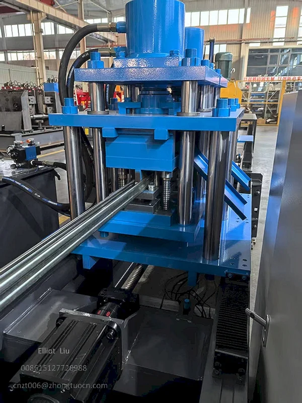 Support C Channel Strut Roll Forming Machine-Punching、Cutting Support C Channel Strut Roll Forming Machine-Punching、Cutting