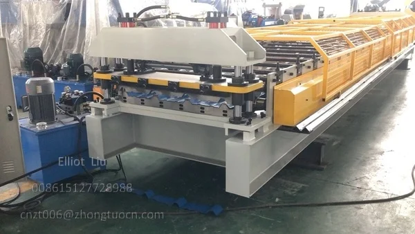 Roofing Roll Forming Machine - Cutting Section and Hydraulic Pump Roofing Roll Forming Machine - Cutting Section and Hydraulic Pump