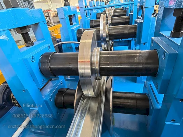 Support C Channel Strut Roll Forming Machine - Details of the forming part 2 Support C Channel Strut Roll Forming Machine - Details of the forming part 2