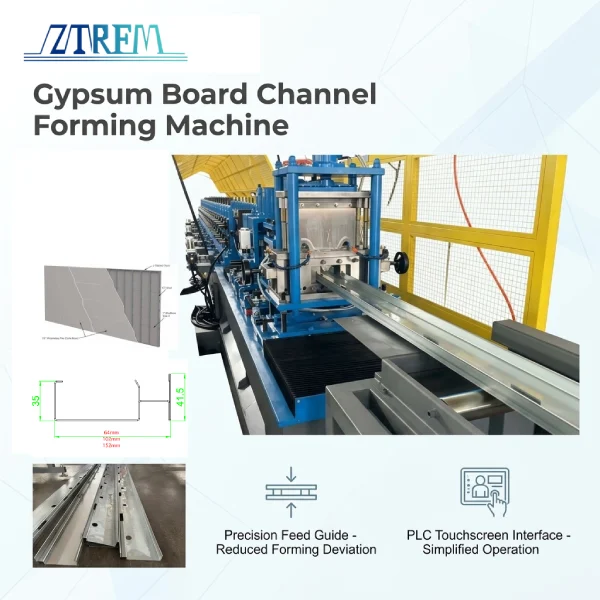 Reliable Gypsum Board Channel Forming Machine Reliable Gypsum Board Channel Forming Machine