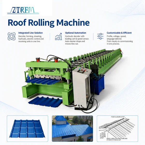 Roof Rolling Machine Roof Rolling Machine