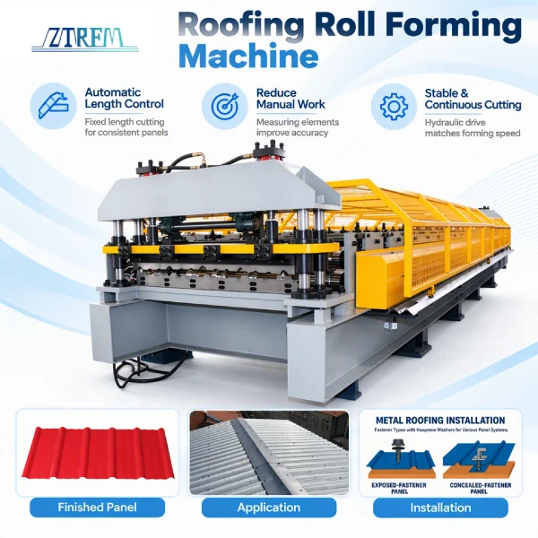 Roofing Roll Forming Machine Roofing Roll Forming Machine