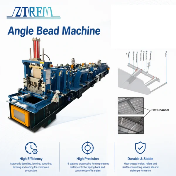 Omega Keel Roll Forming Machine Omega Keel Roll Forming Machine