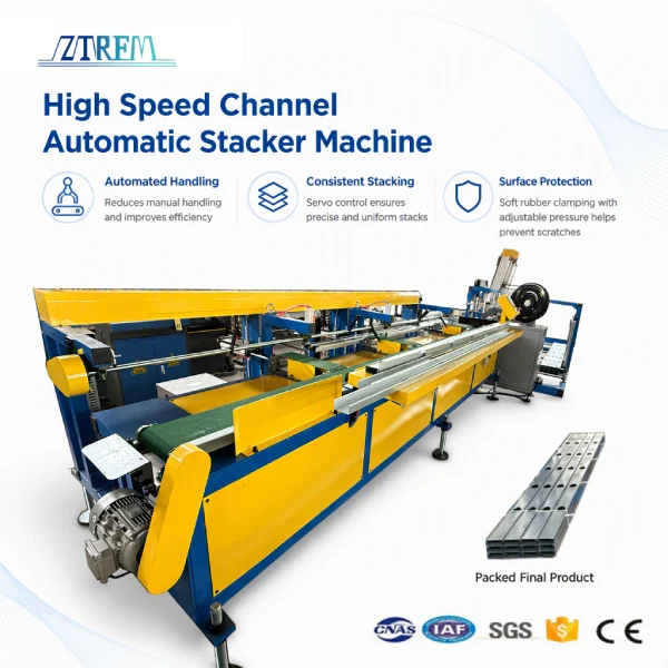 High Speed Channel Automatic Stacker Machine High Speed Channel Automatic Stacker Machine