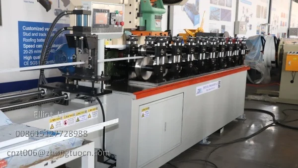 T Bar Suspended Ceiling Grid Machine-Wall Angle Roll Forming Machine T Bar Suspended Ceiling Grid Machine-Wall Angle Roll Forming Machine